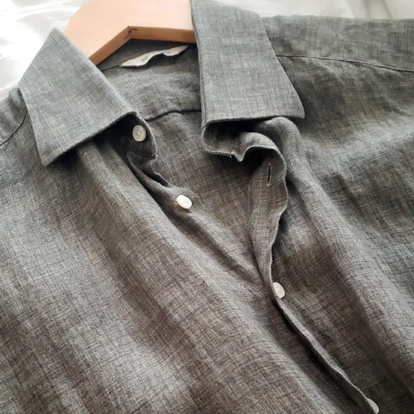 Suit Supply Linen Shirt - Picture 1 of 16